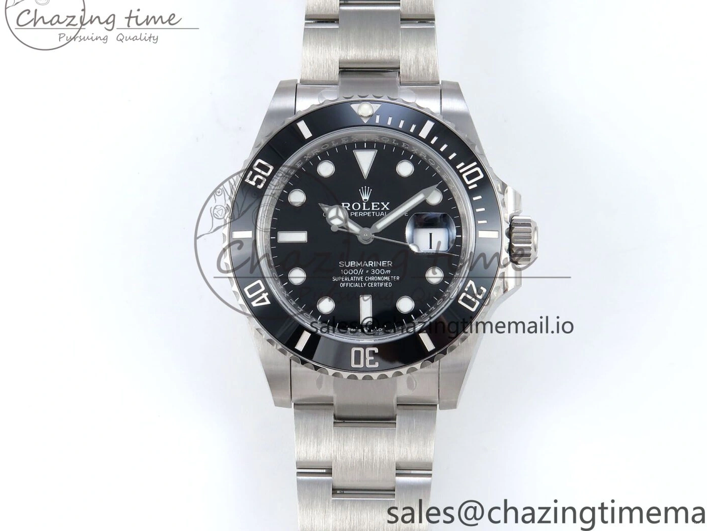 MiroTime 0410 Affordable Submariner 41mm 126610 LN SS ARF 1:1 Best Edition Steel Black Dial 904L SS Oyster Bracelet SH 362